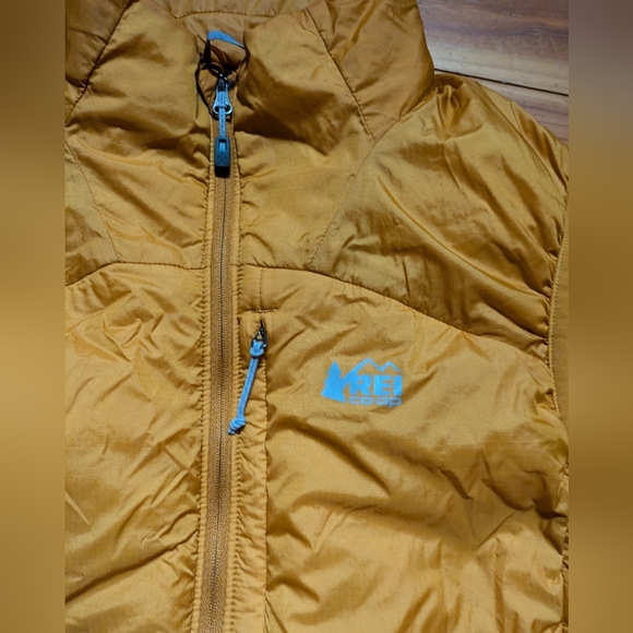 REI Coop Flash Insulated Vest Rustic Gold Women's Medium - Picture 3 of 9